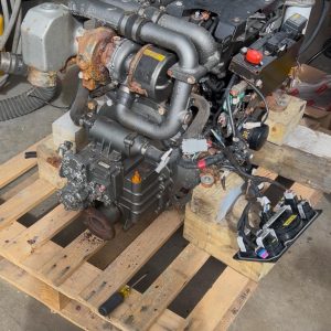 Yanmar 4JH80 marine engine @3200 with a KMH4A 2.04-1 hydraulic gear